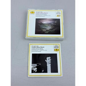 Vintage Mendelssohn Lieder ohne Worte Songs without Words Barenboim DGG 2 CD Set